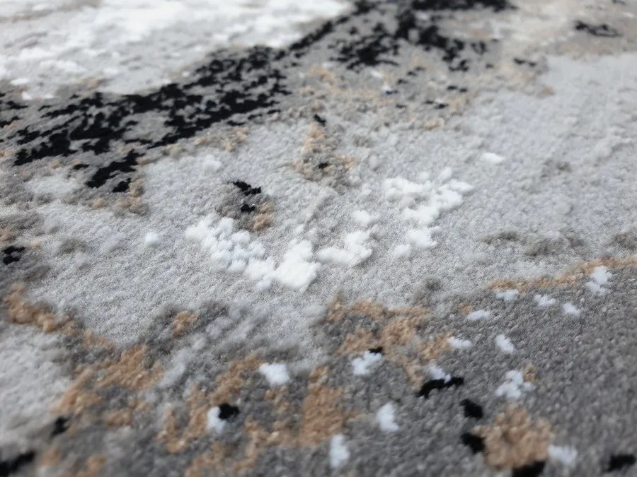 DC Koberec Exclusive 100 sivá čierna Rozmer: 240×330 cm