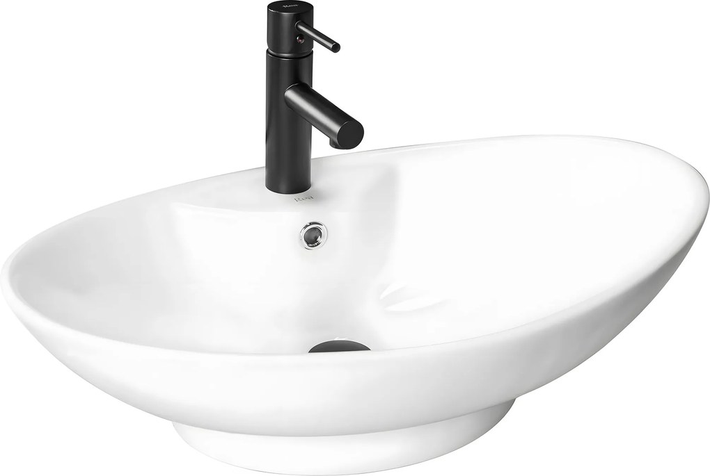 Rea Rosa umývadlo, 65 x 44 cm, biela, REA-00692