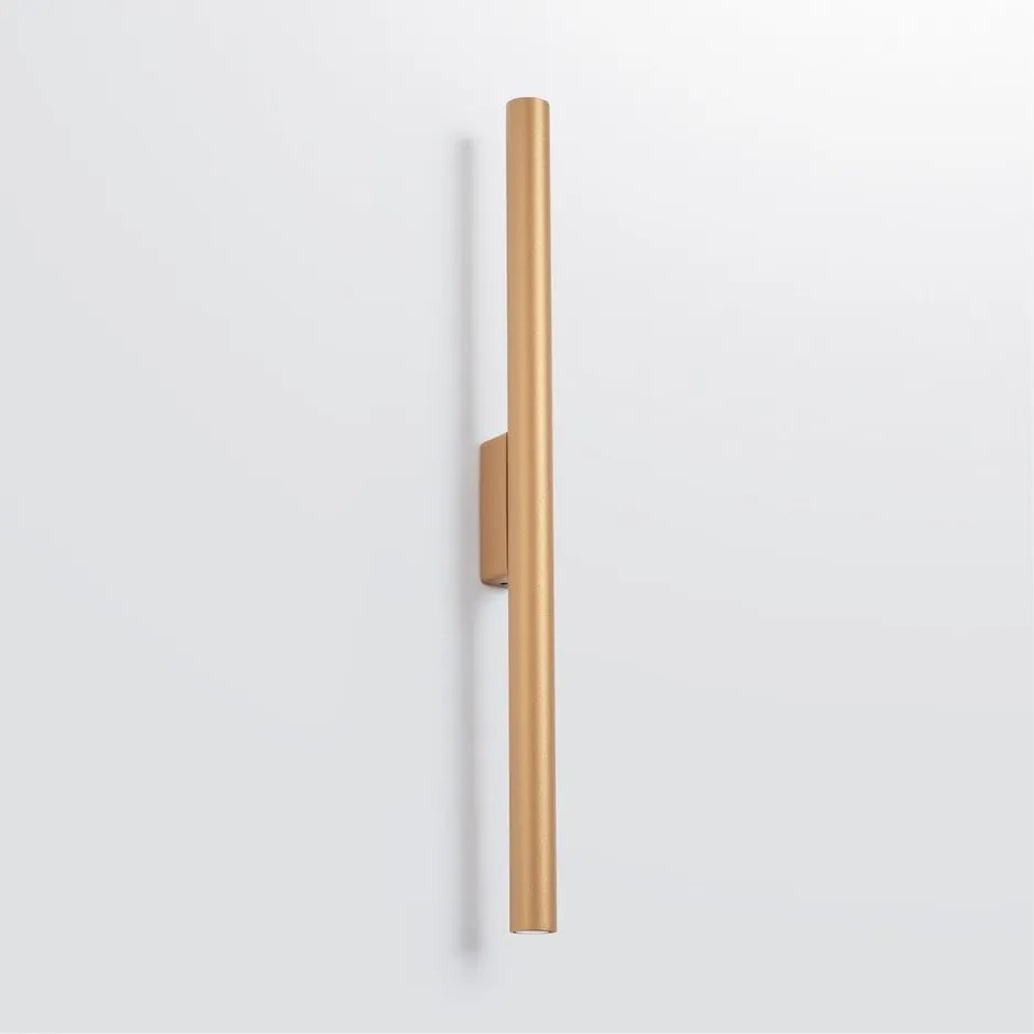 Nástenné svietidlo v zlatej farbe ø 2,5 cm Fideus – Sollux