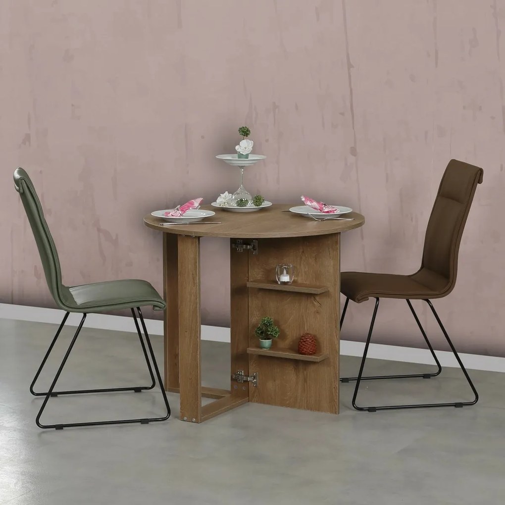 Skladací jedálenský stôl Middle Caucasian Oak