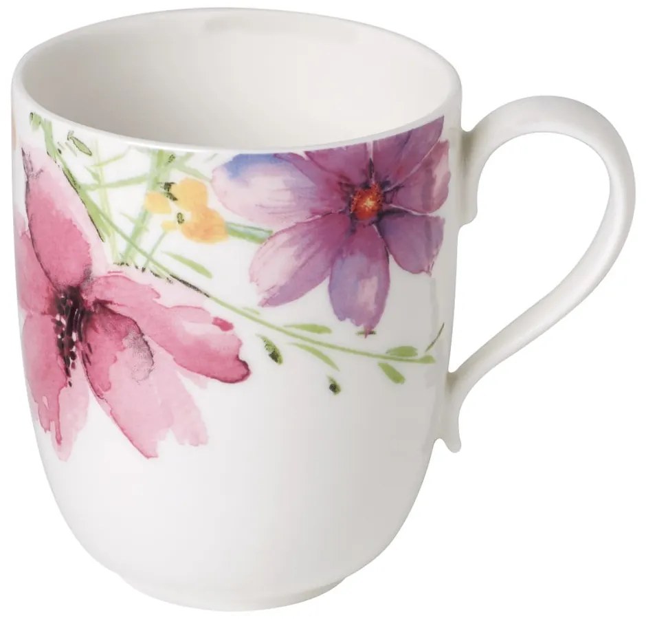 Porcelánový hrnček s motívom kvetín Villeroy &amp; Boch Mariefleur Tea, 430 ml