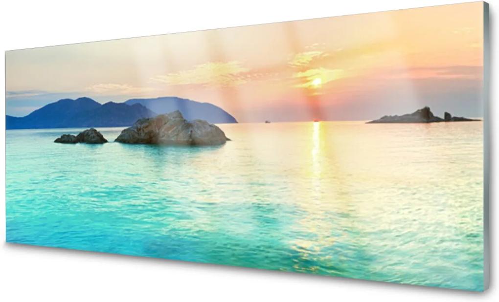 Obraz na akrylátovom skle Sklenený More Príroda