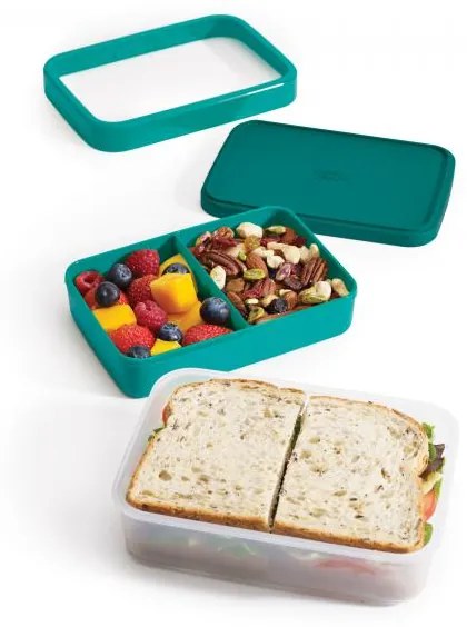 Lunch box Jospeh Joseph GoEat ™, 500/700 ml, modrozelený