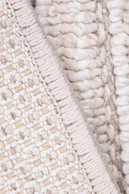 Koberec LENA E571A svetlohnedý / béžový