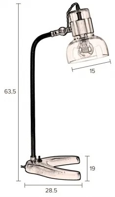 DUTCHBONE NEVILLE stolová lampa
