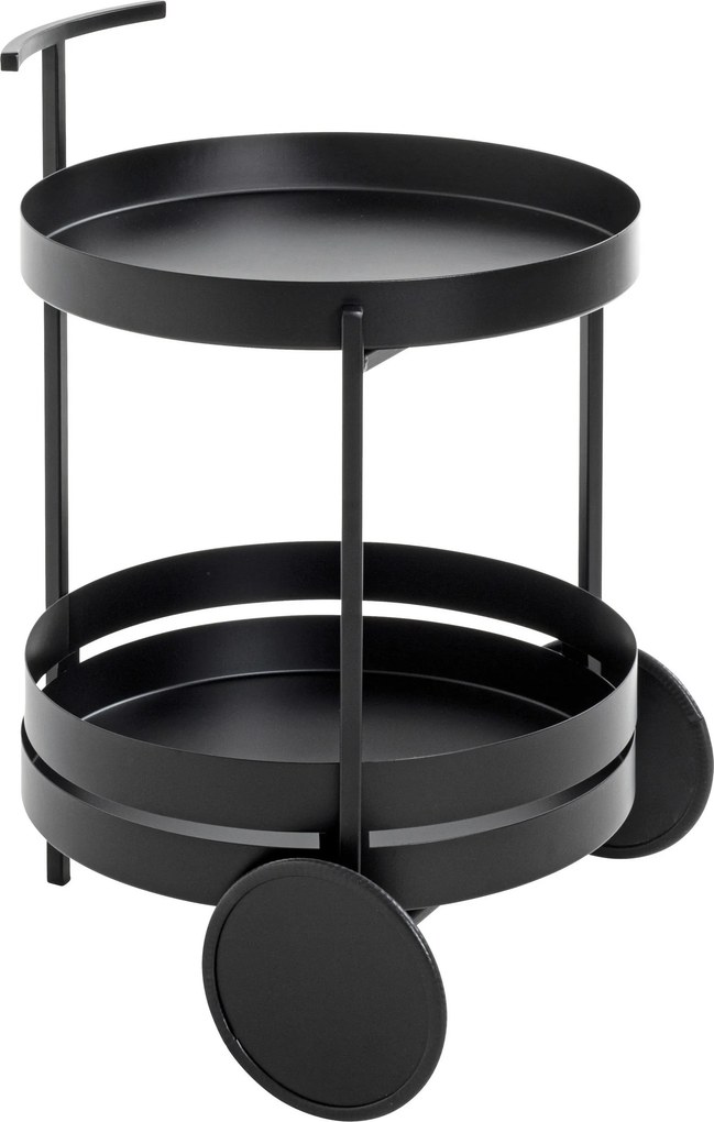 XXXLutz SERVÍROVACÍ VOZÍK, čierna, 42/42/62 cm - Barový nábytok - 001931104102