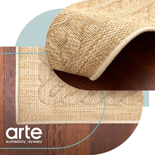 Koberec šnúrkový Balta Timber 36317 556