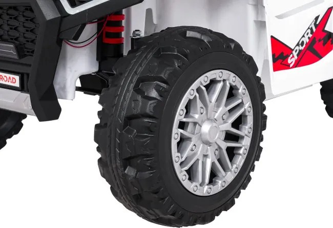 Elektrická štvorkolka Quad Sport TX 4 × 4 biela
