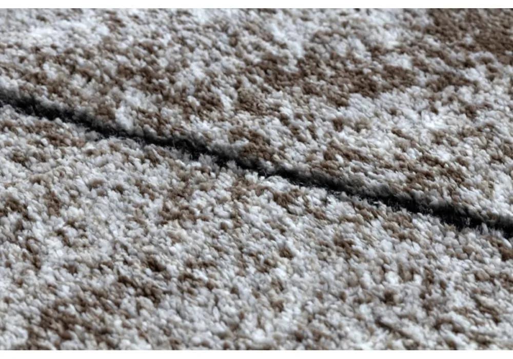 Kusový koberec  Wall hnedý 140x190cm