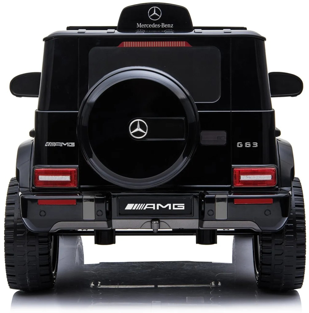 Detské elektrické autíčko na diaľkové ovládanie BestBerg BBCC-60B - Mercedes-Benz AMG G63 / od 3 rokov / nosnosť 25 kg / čierna
