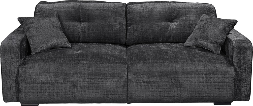 XXXLutz ROZKLADACIA POHOVKA, textil, čierna MID.YOU - Sedačky - 002220054403