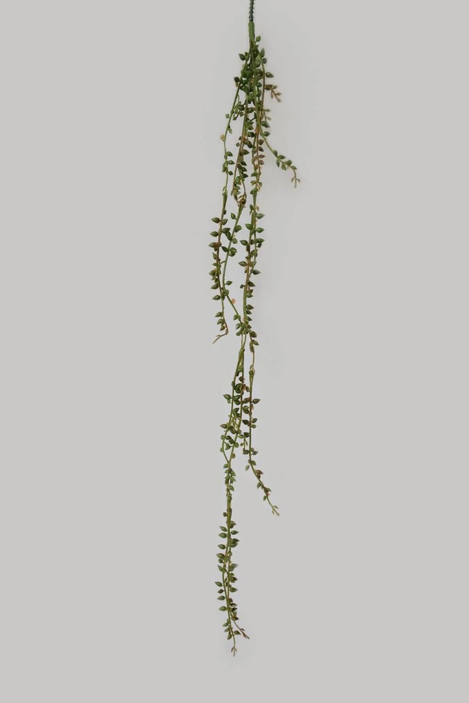 Zelený umelý trs rastliny senecio 70cm