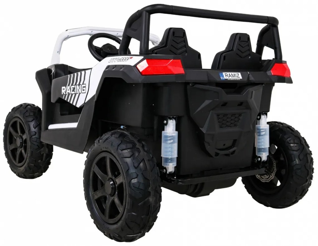 RAMIZ ELEKTRICKÉ AUTÍČKO BUGINA Elektrická bugina ATV STRONG Racing 4x4 Buggy Biela 180 W, 24V, 24V14Ah, 2023