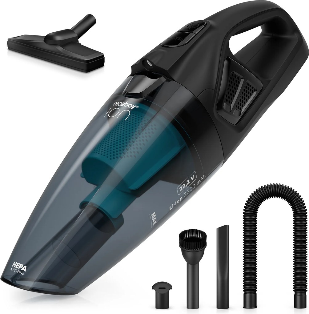 Ručný vysávač Niceboy ION Hurricane R3 22,2 V Wet&Dry