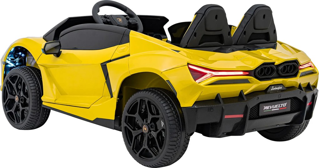 Ramiz Lamborghini Revuelto XL vozidlo Žltá