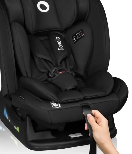 Lionelo - Autosedačka IZZY i-Size 40-150 cm Čierny karbón