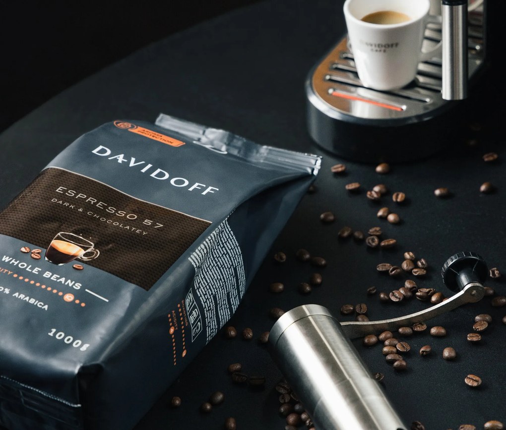 DAVIDOFF CAFÉ Espresso 57 - 1 kg zrnkovej kávy