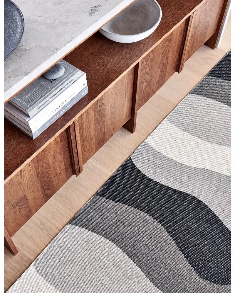 Sivý vnútorný a vonkajší behúň 70x200 cm Urvi Metal – Pappelina