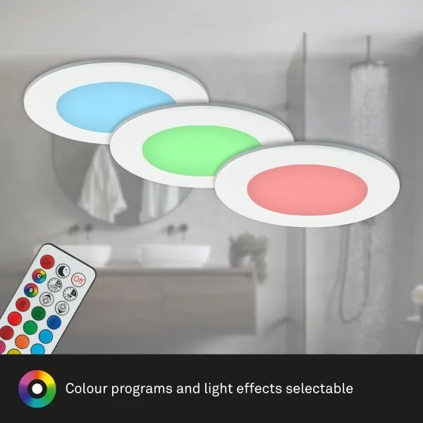 Briloner - SADA 3x LED Stmievateľné kúpeľňové svietidlo LED/4,8W/230V IP65