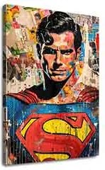 Obraz Superman: Pop ikona | Akrylové detaily