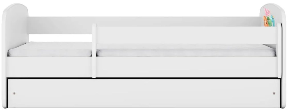 Detská posteľ Babydreams dinosaury biela