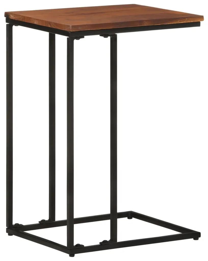 vidaXL Príručný stolík 35x45x65 cm masívne akáciové drevo