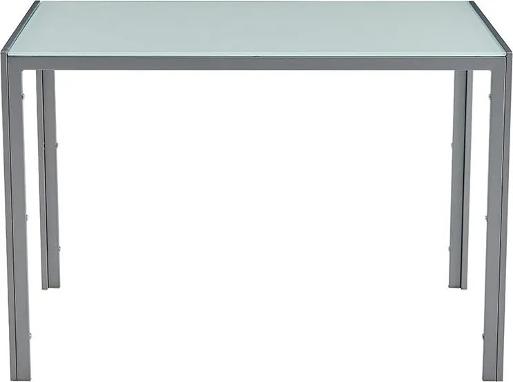 Jedálenský set 4x stolička + stôl Catini Austin - Biela