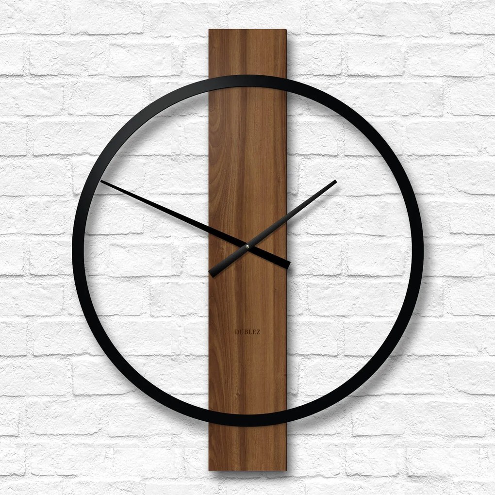 DUBLEZ | Minimalistické nástenné hodiny - Circle Line