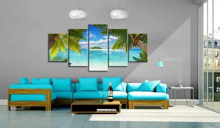 Obraz - Paradise island Veľkosť: 100x50, Verzia: Premium Print