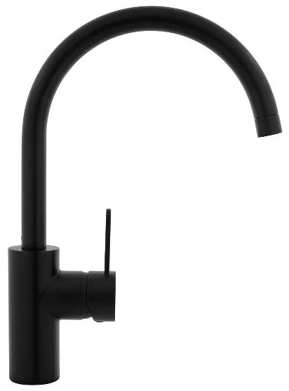 Livarno home Kuchynská batéria (okrúhly tvar, čierna) (100387686)