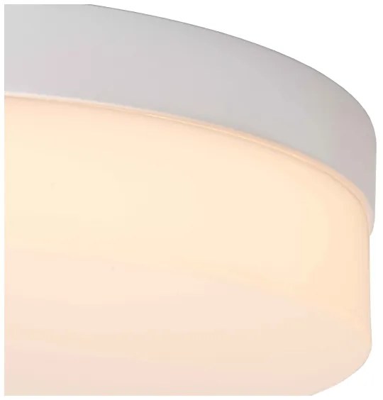 Lucide 79111/36/31 - LED Kúpeľňové svietidlo BISKIT LED/24W/230V IP44 biela