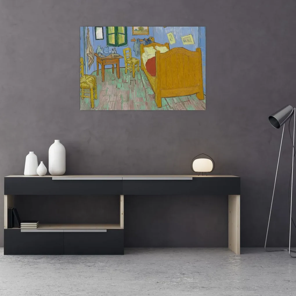 Obraz - Vincent van Gogh, The Bedroom, reprodukcia (90x60 cm)