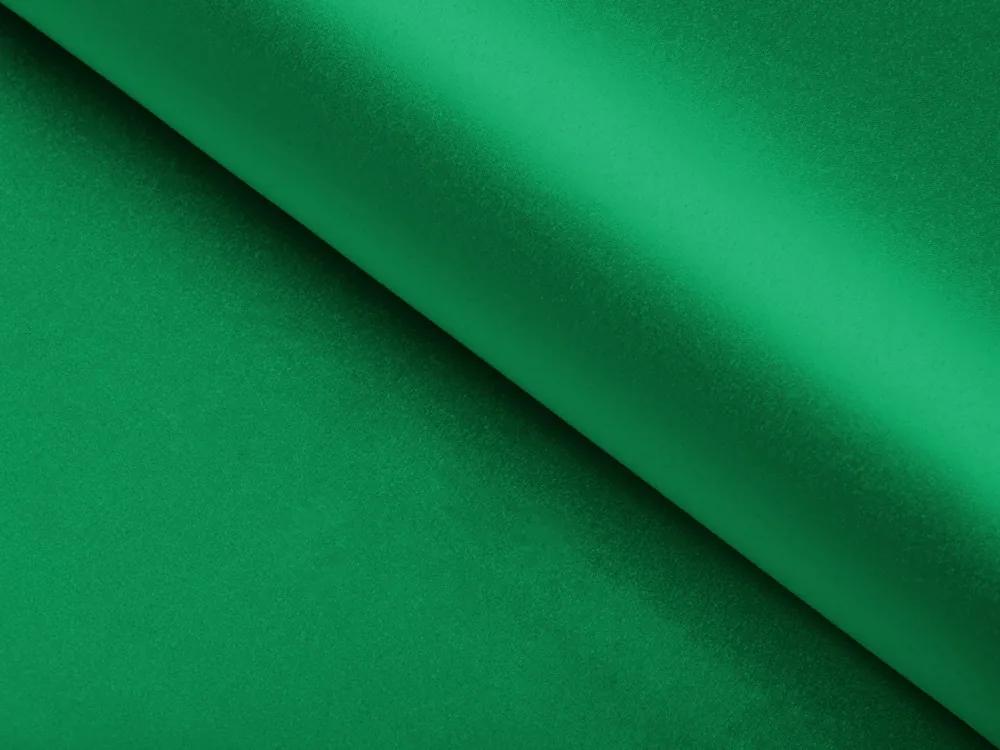 Biante Saténový behúň na stôl polyesterový Satén LUX-028 Írska zelená 45x140 cm