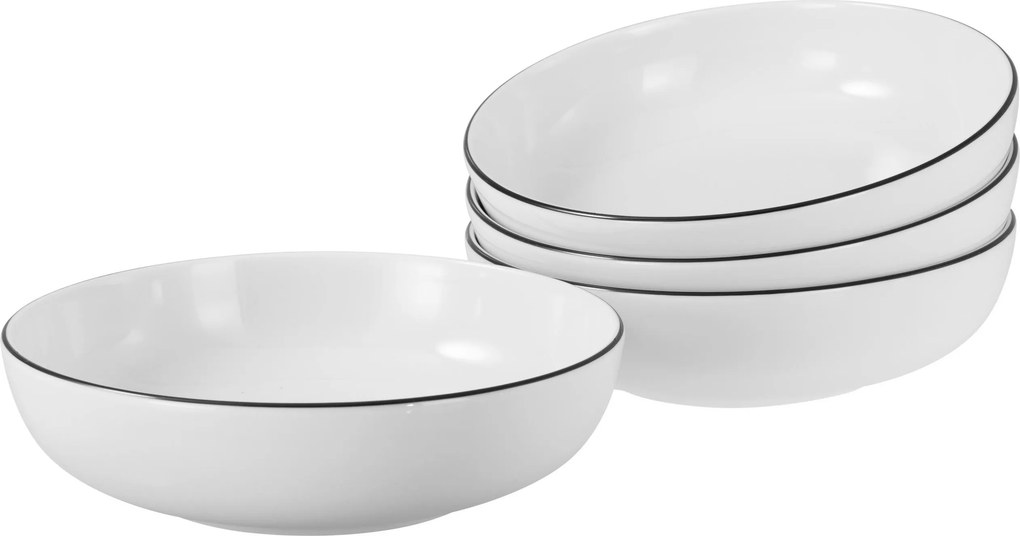 XXXLutz SADA MÍS porcelán keramika 4-dielne 21 cm Creatable - Misky & misy - 007768049002