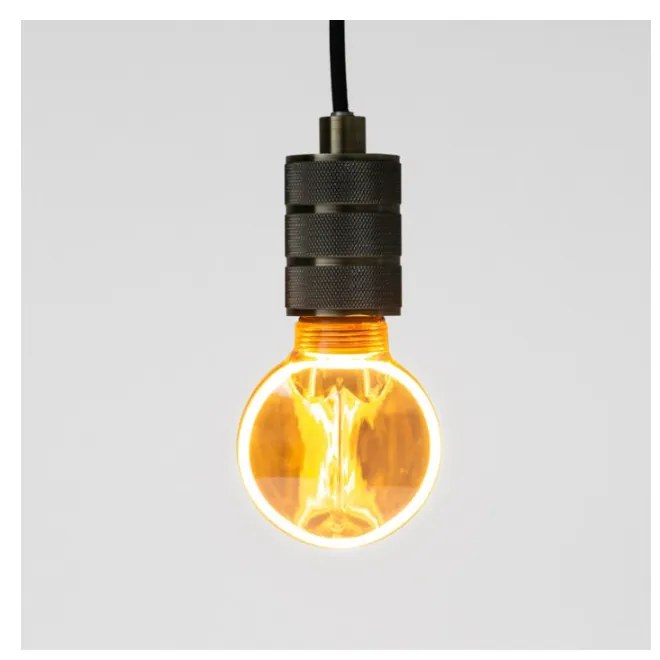ECOLIGHT Dekoratívna LED žiarovka E27 4W 200lm G80 Amber Retro - rada ZERO