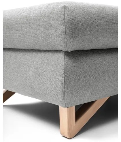 Taburet AVESTA 63x95 cm sivý