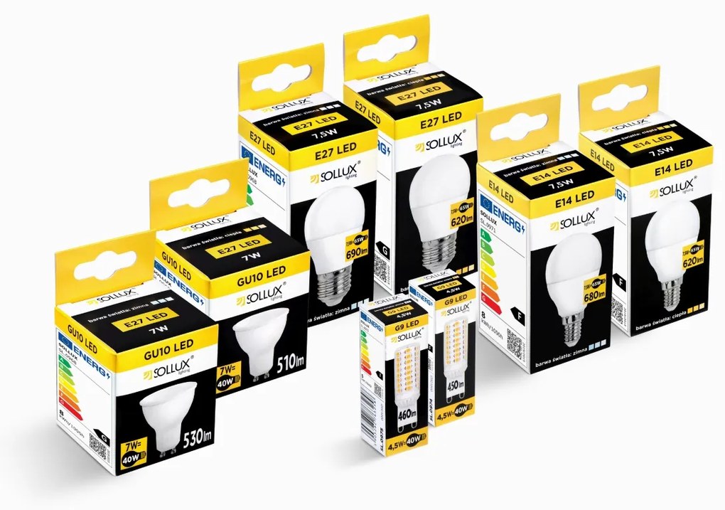 LED žiarovka G9 3000k 4,5w 450lm