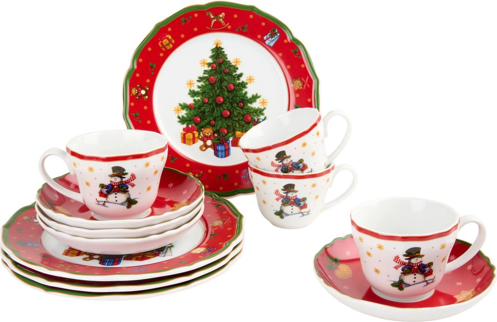 XXXLutz KÁVOVÝ SERVIS 12-dielne X-Mas - Vianočné dekorácie - 005653016601