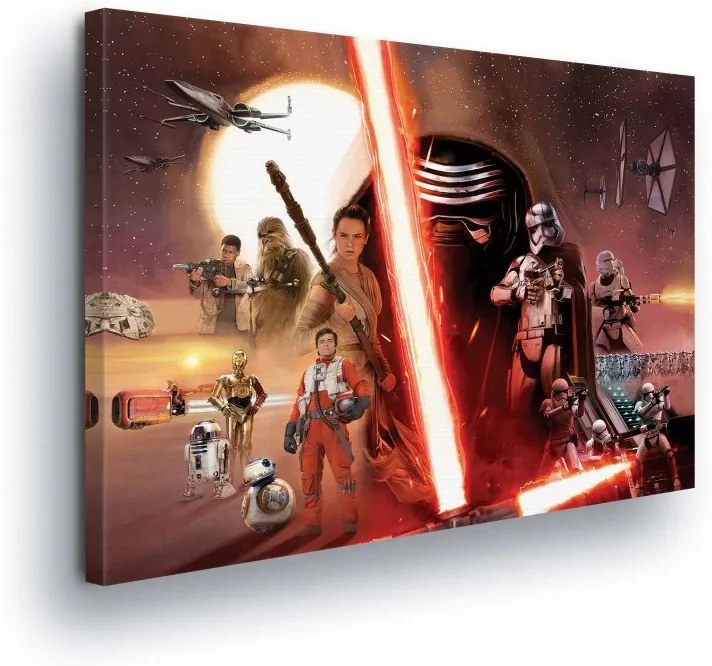 GLIX Obraz na plátne - Star Wars Jedi Knights Detail 100x75 cm