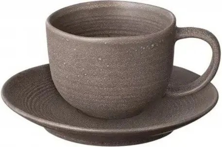 Tmavohnedé keramické šálky v súprave 2 ks 190 ml Kumi – Blomus