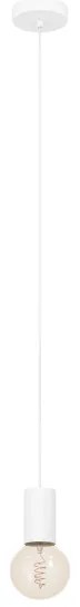 Eglo 900798 - Luster na lanku POZUETA 1xE27/40W/230V biela