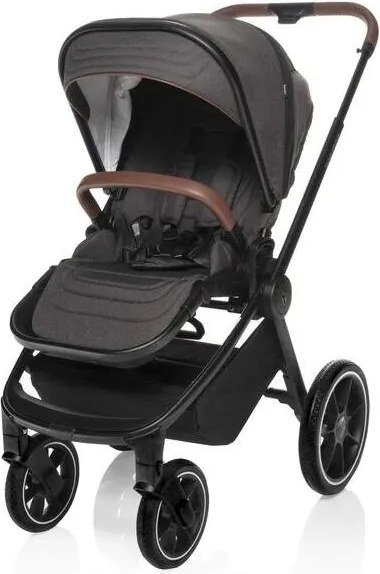 Zopa športový kočík MOVE CROSS + nánožník a pláštenka - rocky grey (black)