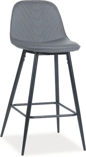 Najlacnejsinabytok TEO H-1 barová stolička, šedá