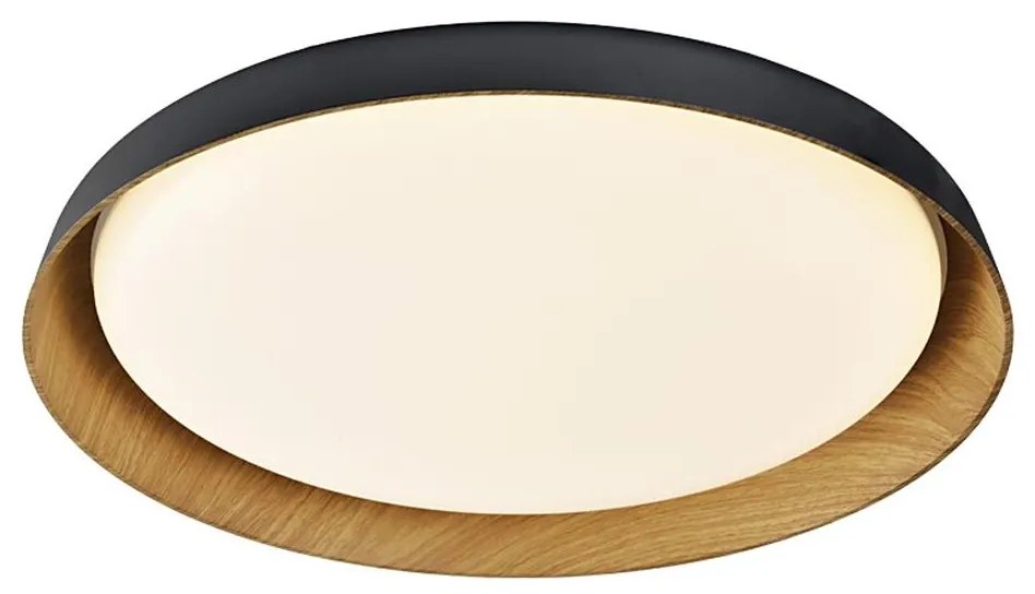 Top Light-LED Stm. stropné svietidlo SATELLITE LED/48W/230V 3000-6500K čierna + DO Satellite 50C RC