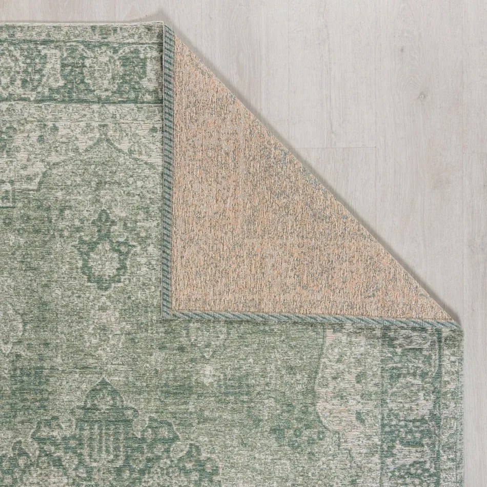 Flair Rugs, AKCIA: 120x170 cm Kusový koberec Manhattan Antique Green, zelená, obývacia izba