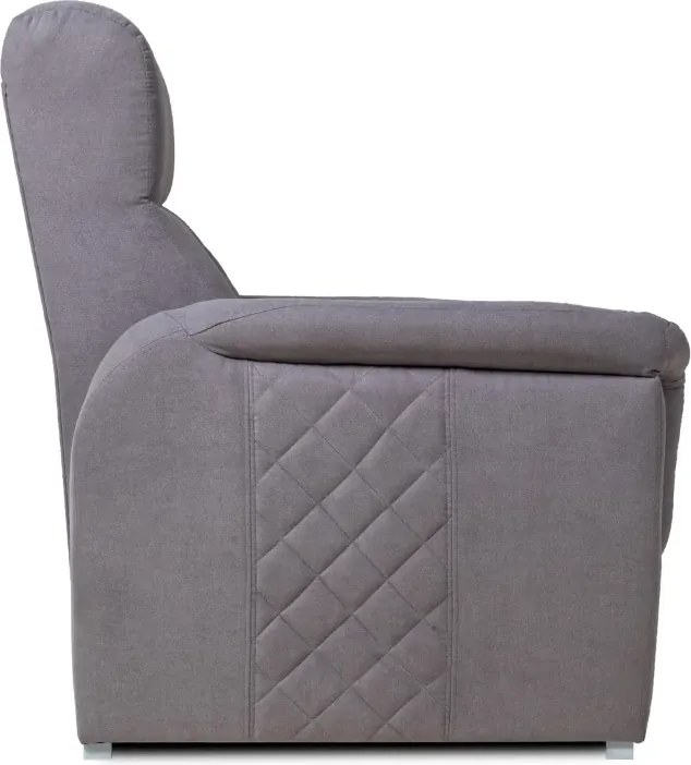 Kreslo Boston, sivá (Soro 90)