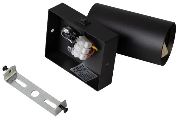 Brilagi - LED Stmievateľné nástenné bodové svietidlo SELE 1xGU10/6W/230V čierna