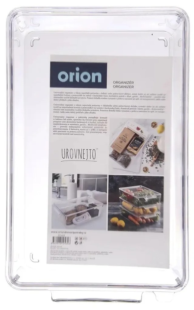 Orion UH organizér - košík s vekom UrovnajTo do chladničky 32,5 x 20 x 7 cm
