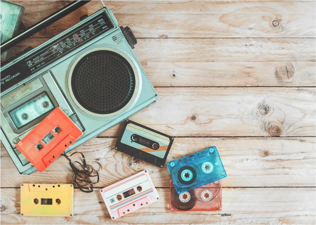 Obraz - Retro rádio (70x50 cm)