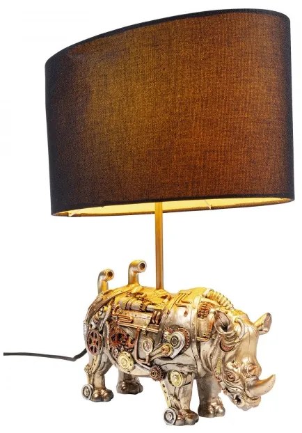 KARE DESIGN Stolná lampa Nosorožec Steampunk 35 cm